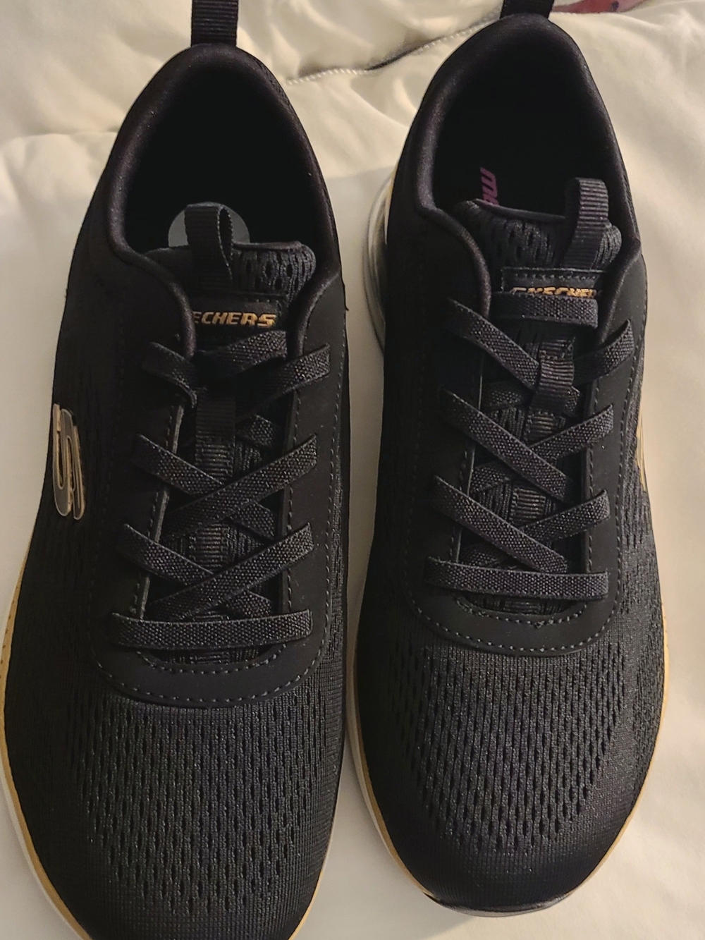 Skechers Women's Black Athletic Sneakers